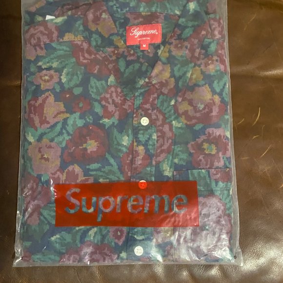 Digi Floral Corduroy Shirt - Picture 2 of 4